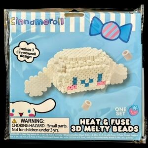 ❤️2/$18 NEW Hello Kitty Heat &Fuse 3D Melty Beads Craft ~Cinnamoroll